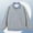 002 Gray, variant on Men's Striped Jacquard Sweatshirt Patchwork Long Sleeve Turndown Collar Pullover Casual Loose Tops
