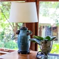 thumbnail image 2 of Slant Modified Empire Hardback Lampshade with Washer Fitter, Egg, 2 of 3