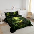 thumbnail image 3 of Erosebridal Mystic Jungle Bedding Queen Comforter Set, Green Tree Down Comforter, Fairy Tale Decor, Lightweight 3 Pieces, 3 of 8