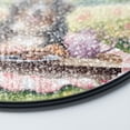 thumbnail image 4 of Happy Mother's Day Bernese Mountain Dog with Sweets and Flowers at a Picnic Stained Glass Suncatcher Berner Lover Gifts Window Hanging Sign Decor - 13005, 4 of 5