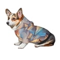 thumbnail image 6 of Uemuo Sailing Ship Ocean Sunset for Winter Dog Hoodie Sweatshirts with Pockets Warm Dog Clothes for Small Dogs Chihuahua-X-Large, 6 of 8