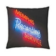 thumbnail image 2 of Ahgly Company Neon Neon Coussin d'Extérieur 18 Pouces par 18 Pouces, 2 of 6