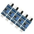 thumbnail image 3 of 5PCS Little Interference IR Avoidance Sensor, Infrared Reflection Sensor, For Robot Obstacle Avoidance Obstacle Avoidance Car Assembly Line, 3 of 8