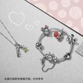 thumbnail image 4 of Abalorios de plata de ley 2023 para mujer y niña, cuentas colgantes compatibles con pulsera Pandora Original, collar, joyería artesanal, regalo, 100%, 4 of 4
