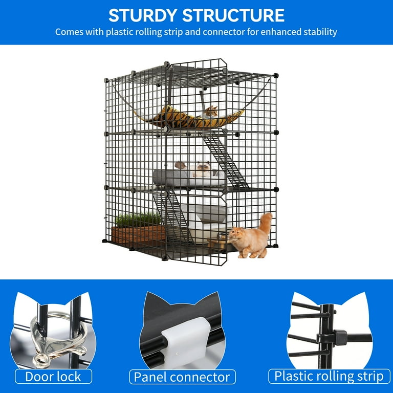 Walmart pet cages for cats sales