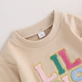 thumbnail image 4 of Sudadera o mameluco para bebé niña con dos calabazas, Lil Sis, 3-6 M, 4 of 7