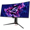 thumbnail image 3 of ASUS ROG SWIFT 34 Pouces QHD 2K 1440P 360Hz AMD FreeSync Premium Pro & G-SYNC Compatible 0,03 Ms HDR500 AUTO KVM TANDEM ROG BLACK SHIELD USB-C OLED Moniteur d'Ordinateur de Jeu Incurvé, 3 of 5