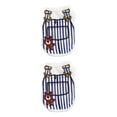 thumbnail image 4 of Ropa para cachorros Methold Camisetas Traje Estilo simple Patrón de oso azul XL 2piezas, 4 of 5