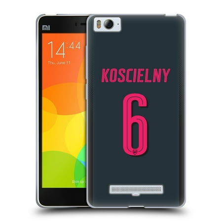 OFFICIAL ARSENAL FC 2017/18 PLAYERS THIRD KIT 2 SOFT GEL CASE FOR XIAOMI
