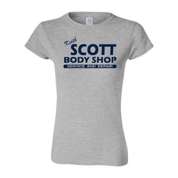 Junior Keith Scott Tree Hill Body Shop T-Shirt Tee