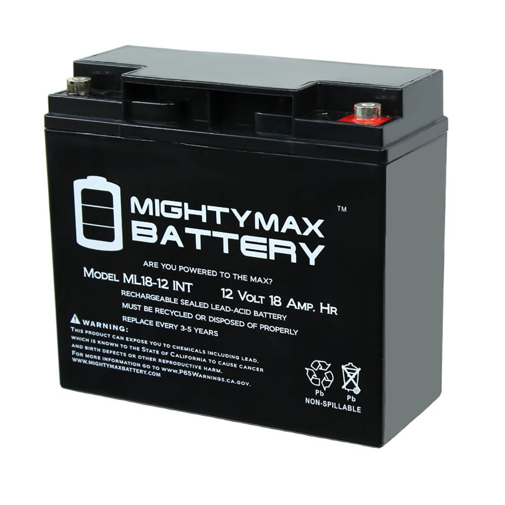 12V 18AH INT Battery Replacement for Deliberate 6FM18