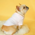 thumbnail image 2 of Soft Sleeping Breathable Clothing Puppy Dog Pajamas Cat Costume Shirt Pet Clothes PINK S, 2 of 8