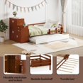 thumbnail image 6 of Multifunctional Twin Bed - Built-in Trundle & Wardrobe, 6 of 16