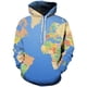 thumbnail image 2 of Sudadera con capucha con estampado de mapa del mundo en 3D para hombres y niños, sudaderas con capucha de moda urbana, jerséis geniales de invierno, sudadera con capucha Harajuku7, 2 of 4