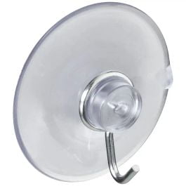 

5PC National Hardware National Hardware N259-945 Suction Cup Hangers Medium Clear 4 Pack (Case of 5)