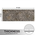 thumbnail image 5 of Kitchen Rugs Sets Of 2,Black and Tan Leopard Print Anti Fatigue Kitchen Mat Rugs Non Slip Washable,Decorative Kitchen Floor Mats for Kitchen,Sink,Laundry,17"X47", 5 of 5