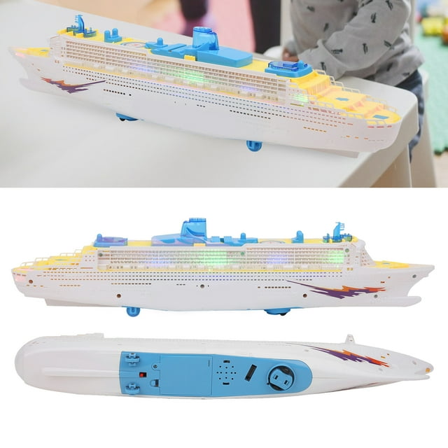 Toy de Música, Con Efecto de Sonido de Música, Juguete Para Barco, Luz de Colorida Portátil Altamle Simulación para Niños de Más de 3 Años