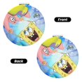 thumbnail image 2 of Zufioo SpongeBob SquarePants for Portable Pocket Makeup Mirror, Foldable Handheld Magnifying Beauty Mirror Suitable for Wallet Handbag for Women-Round Shape, 2 of 9