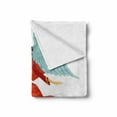 thumbnail image 2 of Virgo Soft Flannel Fleece Throw Blanket, Astrological Zodiac Sign with Woman with Wings and Dress Horoscope, Cozy Plush for Indoor and Outdoor Use, 60" x 80", Vermilion Seafoam Orange, by Ambesonne, 2 of 6