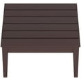 thumbnail image 3 of Costaelm Palms Outdoor 32" Conversation Table, Dark Brown, 3 of 6