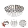 thumbnail image 3 of 20PCS Stainless Steel Egg Tart Mold  Shape Fluted Design Cupcake Baking Molds Reusable Metal Muffin Baking Cups, 3 of 7