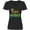 AB-Black, variant on Inktastic Buon Natale- Christmas Tree Lights Women's V-Neck T-Shirt