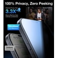 thumbnail image 3 of [ Protector de Pantalla UltraGlass iPhone 17 Pro Max 9H+ Privacidad Paquete de 2 ], 3 of 9