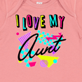 thumbnail image 4 of Inktastic I Love my Aunt- 80s retro style Boys or Girls Baby Bodysuit, 4 of 5