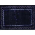 thumbnail image 1 of Ahgly Company Indoor Rectangle Abstract Blue Contemporary Area Rugs, 6' x 9', 1 of 4