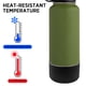 thumbnail image 5 of Funda protectora inferior de silicona antideslizante para botella de agua (negro) Hugtrwg  Para Estrenar, 5 of 7