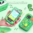 thumbnail image 2 of JoyStone Kids Smart Phone, 2.8" Touchscreen Toddler Learning Play Toy Phone with Dual Camera, Game, Music Player, Learning Toy Christmas Birthday Gifts for 3-9 Year Old Girls, Green, 2 of 11