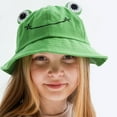 thumbnail image 4 of Bucket Hat, Sun Protection, 56-58cm/22-22.83inch, Polyester, Cute Frog Design, Comfortable and Elastic, 4 of 8