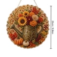 thumbnail image 2 of Kbndieu Fall Hanging Decorations for Home Diamond Art Painting Kits for Adults Beginner, Thanksgiving Autumn Harvest Special Shaped Pearl Painting Kits Gifts for Home Door Wall Decor, 2 of 5