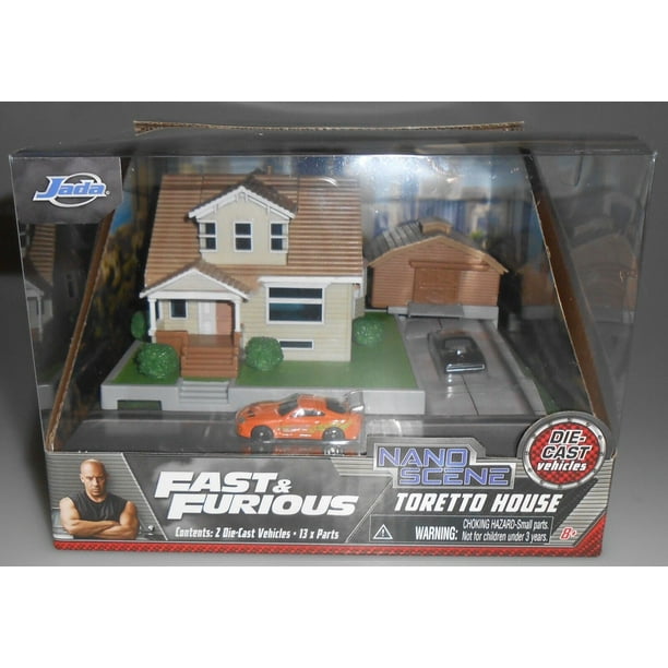 Jada Toys Nano Scene Fast & Furious Toretto House, New 2022 - Walmart.com