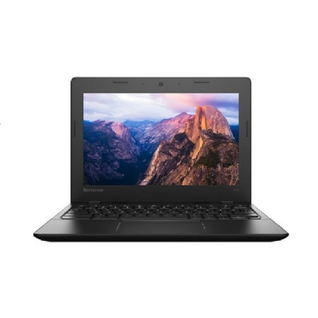 Lenovo Chromebook 11 100S 11.6" 2GB 16GB eMMC Celeron® N2840 2.16GHz ChromeOS, Black (Used)