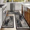 thumbnail image 6 of Floral Kitchen Rugs Sets of 3, Non Slip Kitchen Rugs and Mats Washable Farmhouse Kitchen Rugs Floral Kitchen Floor Mat Carpet Runner Rugs for Hallway Laundry Room, 6 of 12