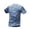 Blue, variant on Men's Cooling Ice Silk Running Shirts Quick Dry Athletic Gym T-Shirts Moisture Wicking & Sun Protection Lightweight Workout Tshirts Black XXL