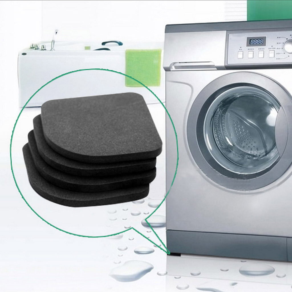 4Pcs Washing Machine Shock Mute Pads Refrigerator Non-Slip Anti Vibration MatCR 