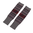 thumbnail image 7 of Luo Fashion under $3 Women’s Snowflake Fingerless Knit Gloves Half-Finger Warm Christmas Mittens, 7 of 7
