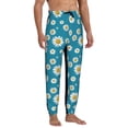 thumbnail image 4 of Kdxio Daisies Flowers Pattern Joggers,Sweatpants for Men with Pockets-Large, 4 of 5