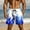 Blue-12, variant on Mens Shorts with Pockets Elastic Waist Flame Printing Board Shorts Athletic Lounge Quick Dry Drawstring Beach Pants