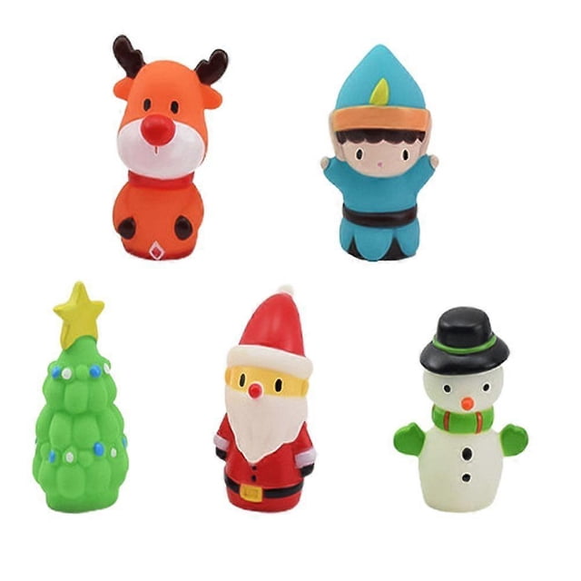 5pcs Finger Puppets Plaything Hand Puppet Toys Kids Cartoon Finger Plaything