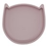 Kushies SiliKitty, Kitty Silicone Suction Plate For Toddlers, BPA, PVC & Phtalate Free Pink Color
