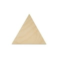 thumbnail image 2 of Triangle Wood Shapes 10 x 8-5/8-inch, Pack of 10 Tesselating Unfinished Geometric Wall Decor, Wood Cutouts to Paint, by Woodpeckers, 2 of 7