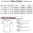 thumbnail image 3 of Awdenio Femmes Col Rond Mince Manches Longues Imprimé Coutures Slim Fit Top Sweatshirt, 3 of 8