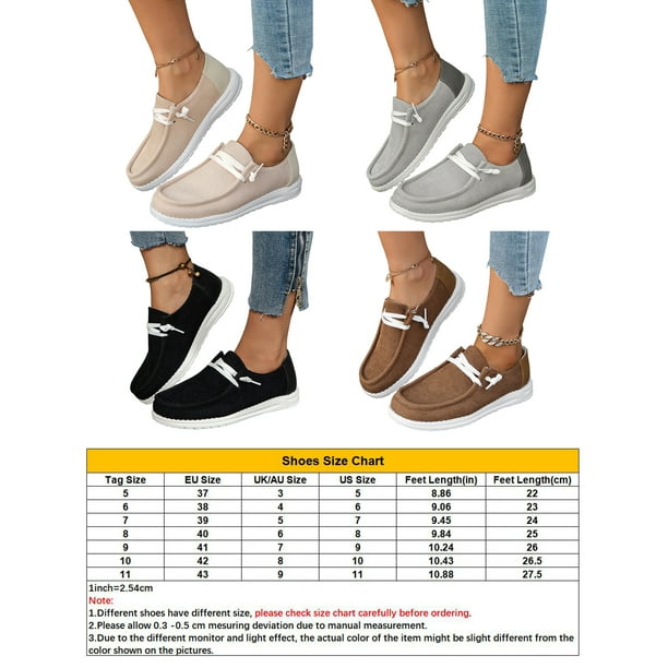 Luxur mocassins pour femmes chaussures de marche respirantes sans lacet  chaussures plates légères baskets pour femmes Noir 6 