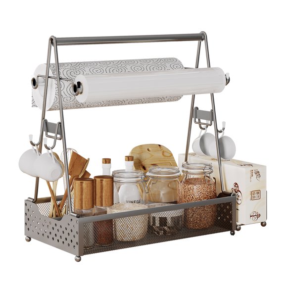 Paper Plate Utensil Caddy