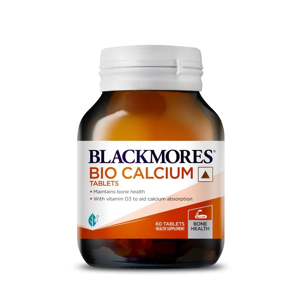 Blackmores Bio Calcium |Calcium  Vitamin D3 Tablets| Australia&rsquo;S Most Trusted Vitamin Brand| Healthy Calcium Levels, Stronger Muscles &amp;amp;