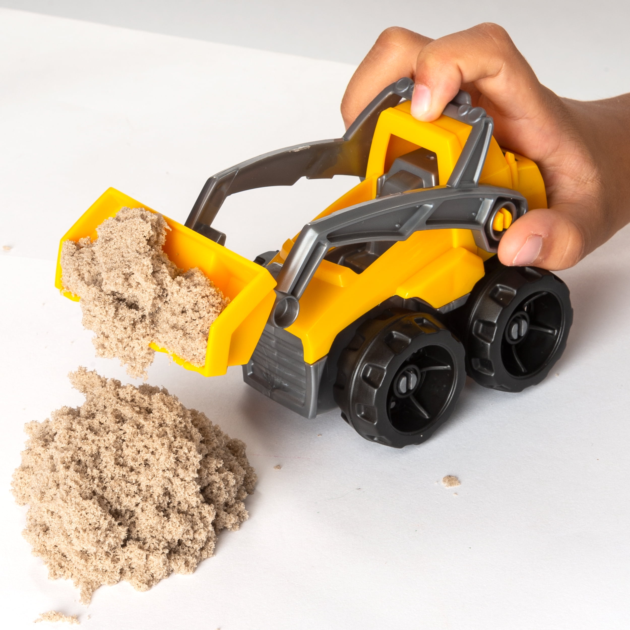 kinetic sand dig and demolish