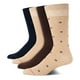 thumbnail image 1 of Calcetines redondos Tommy Hilfiger, cómodo vestido elástico para hombre, paquete de 4, 1 of 6